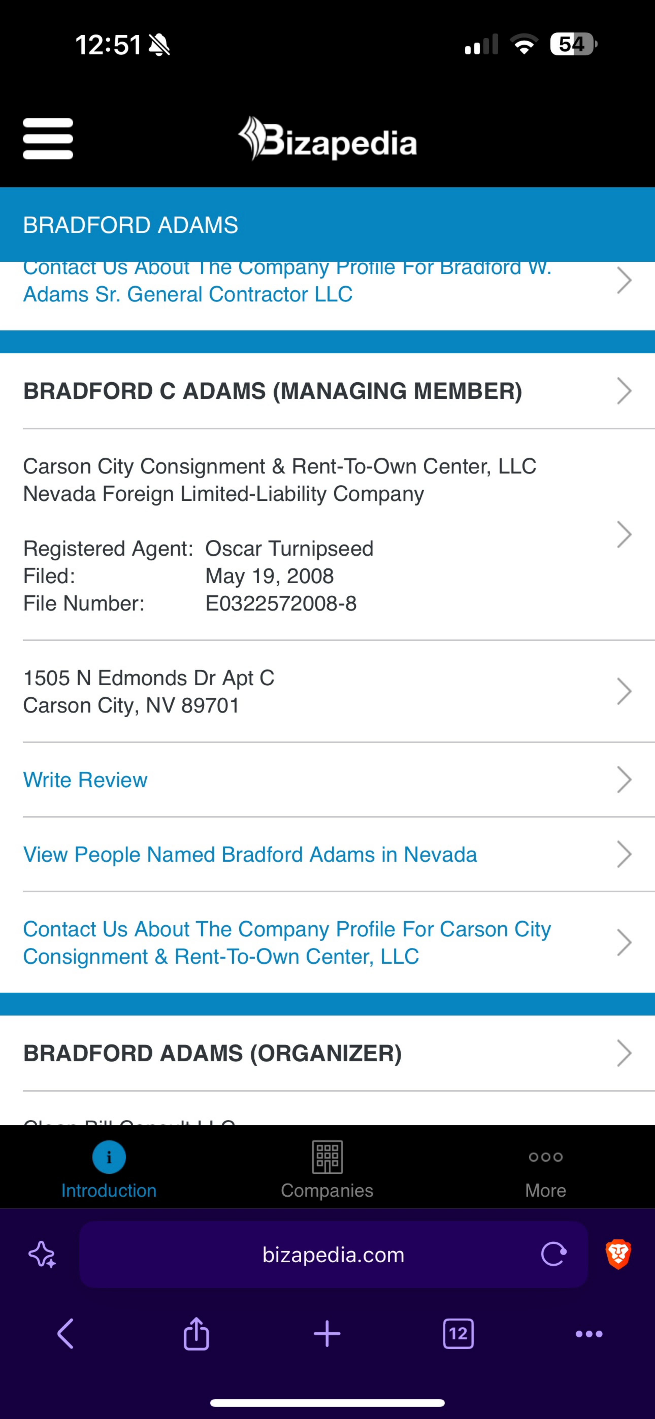 Carson City Consignment & Rent-To-Own Center LLC